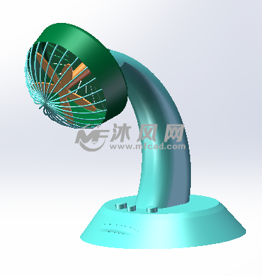 電風扇外形模型圖設(shè)計 從美學到功能的實用模型構(gòu)建